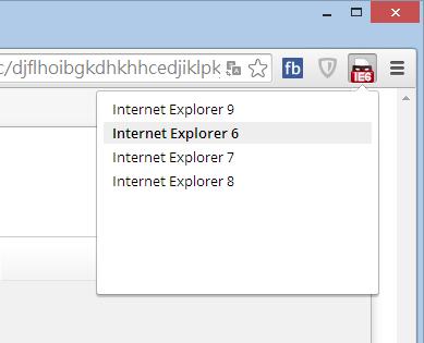 User-Agent Switcher for Chrome 將 Chrome  偽裝成不同的網頁瀏覽器 - Chrome 瀏覽器擴充功能