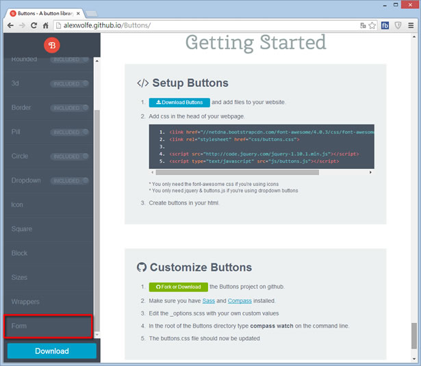 Buttons 線上 CSS 按鈕產生器