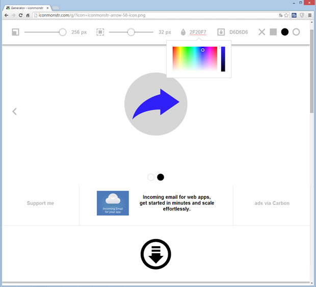 Iconmonstr 可自選顏色的 Icon 圖示免費下載