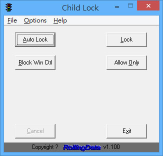 Child Lock 鎖住鍵盤與滑鼠