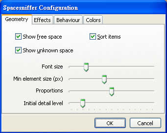 SpaceSniffer  硬碟空間分析免費工具(免安裝)