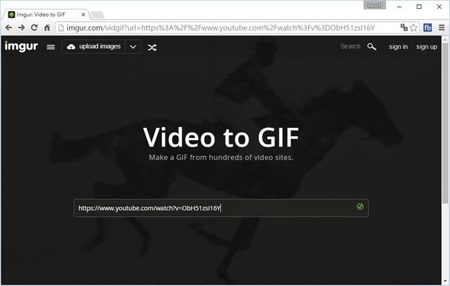 imgur Video to GIF 線上將影片片段轉成 gif 動畫檔