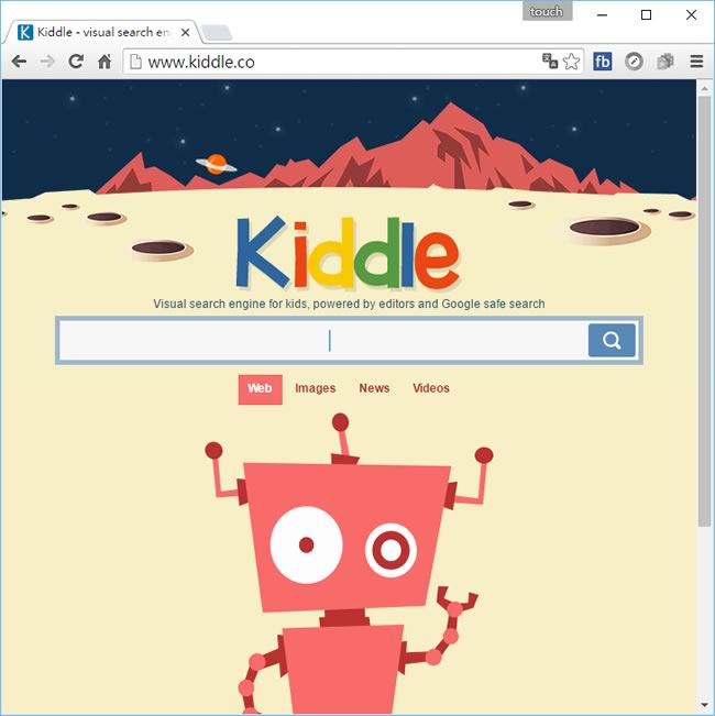 Kiddle.co 專為孩子們所設計的搜尋引擎，避免不良資訊