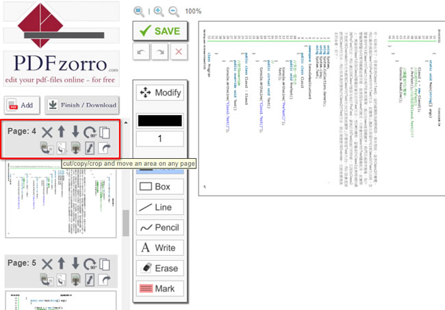PDFZorro 線上 PDF 編輯器，加註解、調整頁面順序、轉檔...