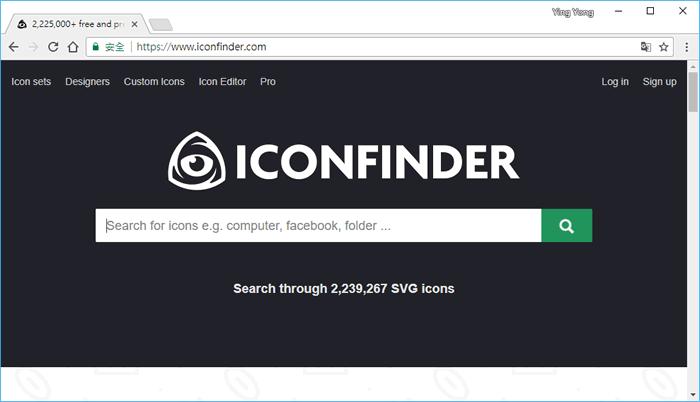 ICONFinder.com 免費的圖示圖標下載，還提供線上編輯工具