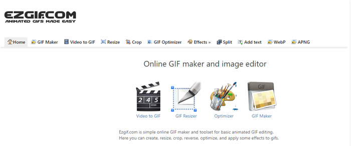 ezgif.com 從 GIF 建立、調整、加特效、還原、最佳化一氣呵成
