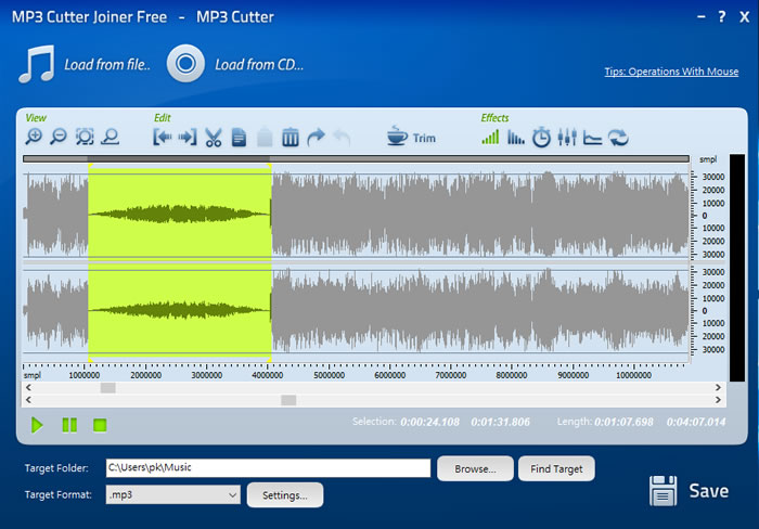 MP3 Cutter Joiner Free 音訊檔剪輯與合併免費工具