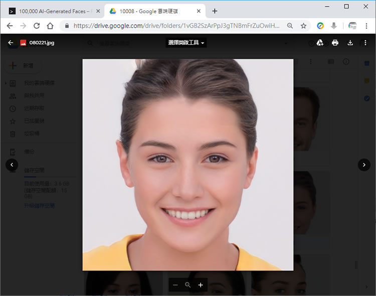 免費使用 Generated Photos 網站用人工智慧生成的 10萬個臉孔