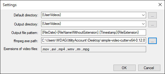 Simple Video Cutter 簡單實用的影片剪裁免費工具