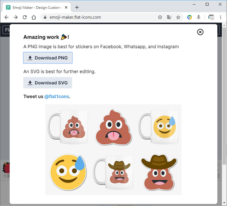 Emoji Maker 表情符號線上免費製作工具