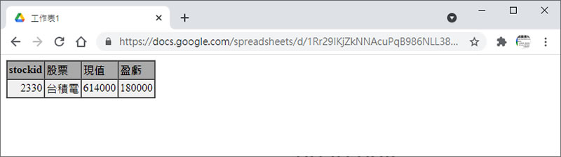 Sheet2data 將「Google 試算表」內的資料轉成 HTML、JSON 或 CSV 資料格式的免費線上服務