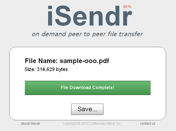 iSendr 超方便的檔案分享服務！