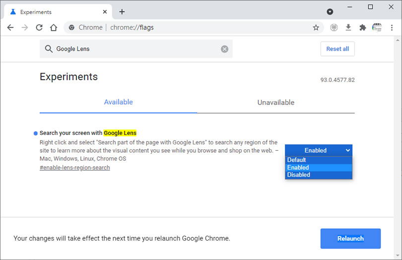 如何在 Chrome 瀏覽器內也能使用「Google 智慧鏡頭」？
