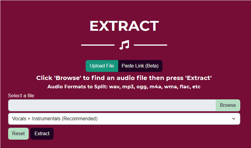 AudioStrip 可將歌曲中人聲與伴奏音樂分離的免費線上服務(內含效果試聽)