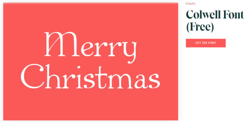 Christmas Fonts 免費使用超過 70款的聖誕節字型