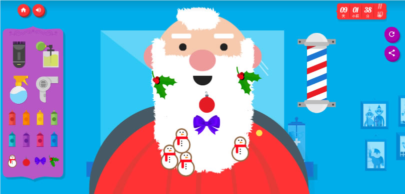 快來「Google 聖誕老人追蹤器」玩遊戲和學習新知識