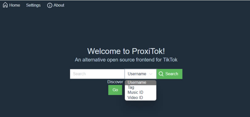 ProxiTok 免登入就能瀏覽與下載 TikTok 帳號內所有的影片