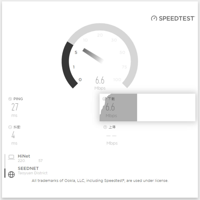 網速有多快？用 speed.io 線上測速免費服務幫你找答案