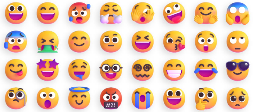 Microsoft Fluent Emoji  微軟開源 Emoji 表情符號集 可自改可商用