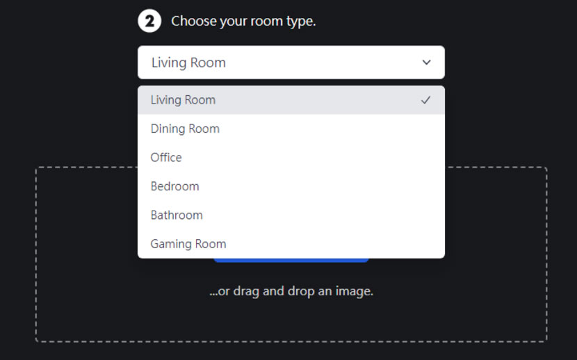 RoomGPT 將客廳、辦公室或臥室裝潢預想圖用 AI 變成實景圖