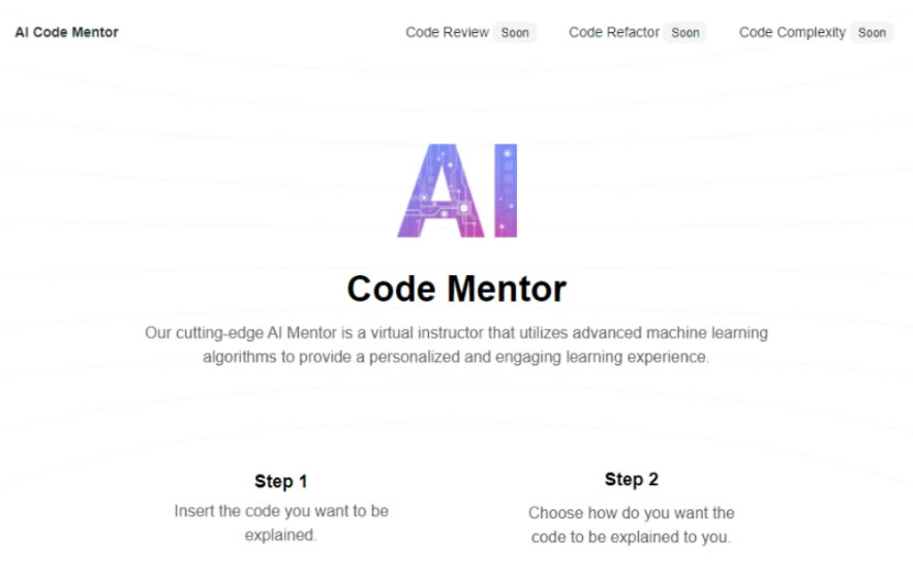 AI Code Mentor 讓 AI幫你解釋程式碼，適合所有程度的程式設計師
