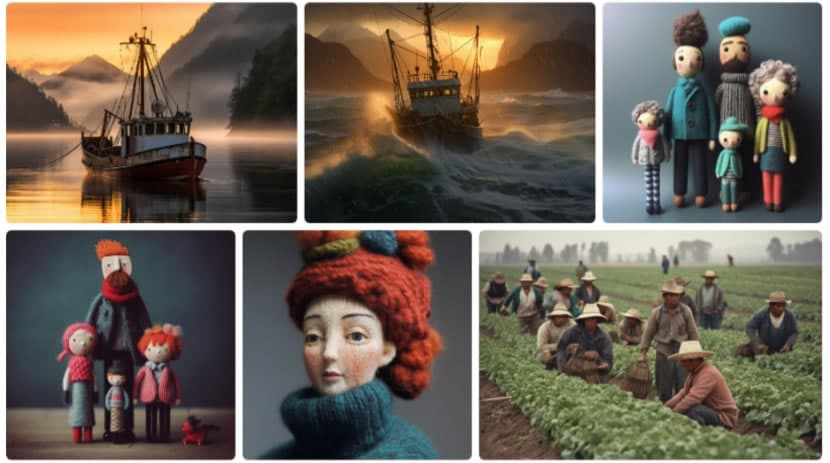 Unreal Images 提供由AI生成的高品質圖片，多主題免費可商用