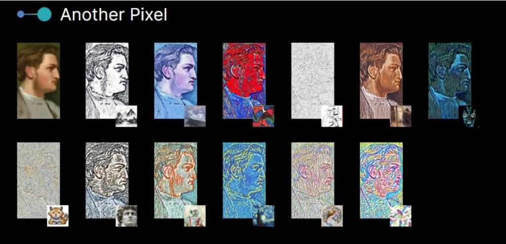 Another Pixel 將圖像轉換成有像素藝術風格的作品