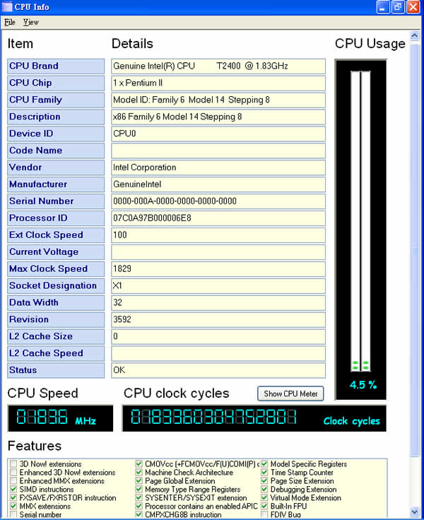 System Spec 查詢電腦已安裝的軟、硬體設備規格資訊並整合多項系統工具程式(免安裝)