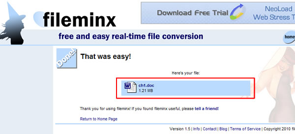fileminx.com 可支援文件、圖片、音樂及影片格式的線上轉檔服務