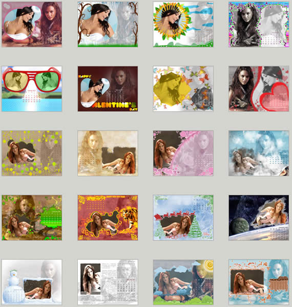 Loonapix 有趣的線上相片合成場景、加入相框、臉部合成、年月曆合成與圖片建立 GIF 的免費服務