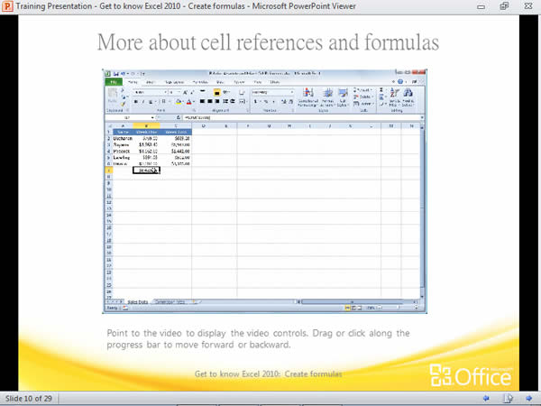 「Microsoft Office 2010 training」微軟 Office 系列免費訓練課程下載