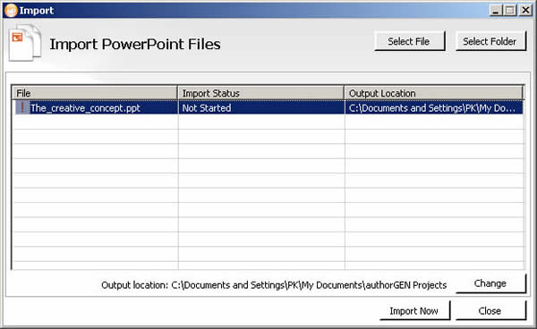authorPOINT Lite 實用的 PowerPoint 文件轉成 Flash - SWF 檔案格式