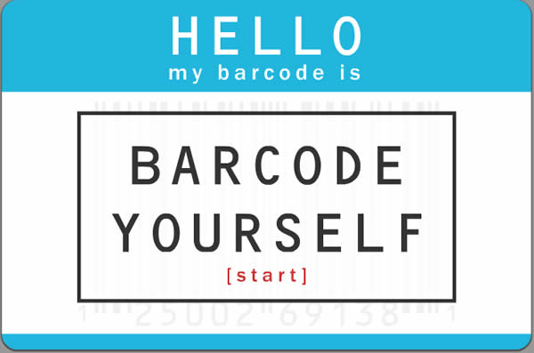 Barcode Yourself 可將個人資料轉換成條碼的免費服務