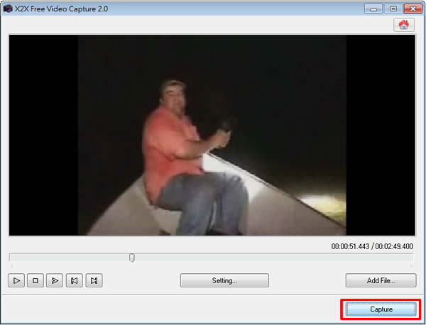 X2X Free Video Capture 影片擷取成圖片，支援 WMV、ASF、MOV、3GP、RMVB、FLV 等影片格式