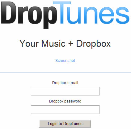 DropTunes 將 Dropbox 延伸成遠端音樂播放器