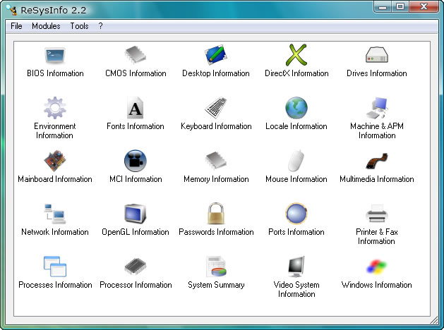 ReSysInfo System Information Viewer 輕鬆掌握 Windows 系統資訊