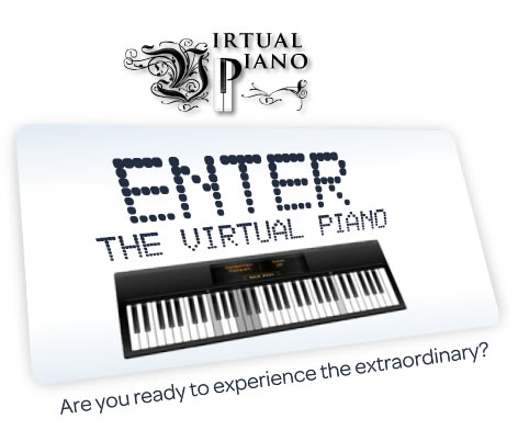 Virtual Piano 在網頁上彈鋼琴