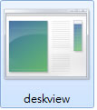 DeskView 將桌面檔案圖示變成清單來顯示(免安裝)