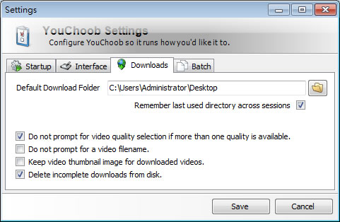 YouChoob 可批次下載 Youtube 影片的免費工具(免安裝)