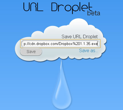 URL Droplet 免費代抓網路上的檔案，幫你直接轉存到 Dropbox 雲端硬碟