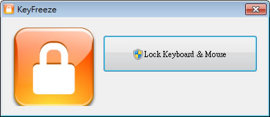 KeyFreeze 可以鎖住鍵盤及滑鼠的免費工具