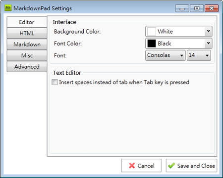 MarkdownPad 將文件快速轉換成 HTML / XHTML 的網頁格式