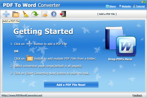 PDF To WORD Converter 實用的 PDF 轉 Word，中文也沒問題