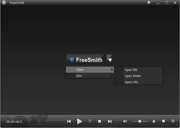 FreeSmith Video Player 免費影音播放器，免安裝額外解碼器，支援音樂、影片、DVD 及藍光(blu-ray)播放