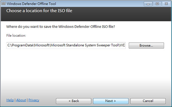 Windows Defender Offline 微軟提供 Windows Defender 惡意軟體離線掃描工具，讓你開機就可以掃描
