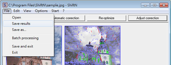 ShiftN 景觀或建築攝影照片垂直線傾斜的自動調整工具