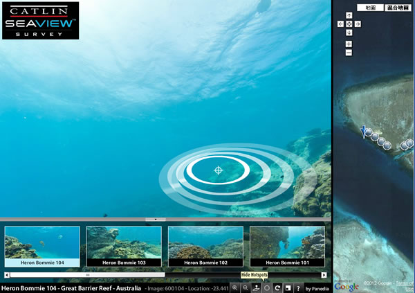 「澳洲大堡礁」水下 360度全景視野
