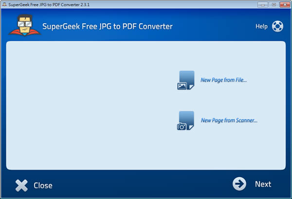SuperGeek Free JPG to PDF Converter 圖片轉 PDF、PostScript 免費工具