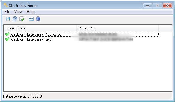SterJo Key Finder 找出安裝在系統內的軟體序號含 Windows
