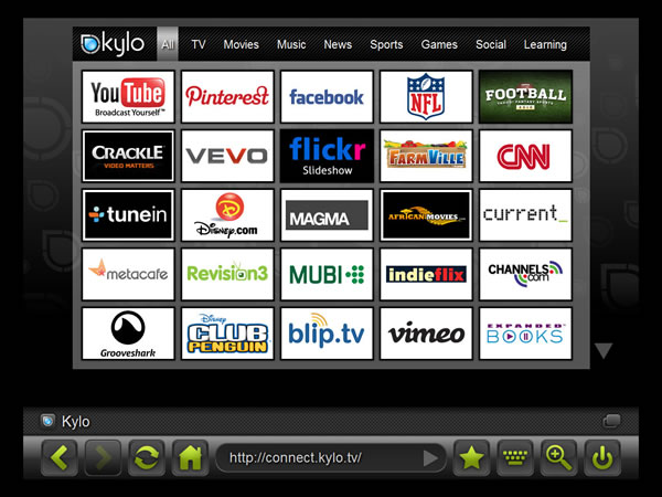 Kylo 網羅電視、電影、音樂、新聞、體育...的網路影音平台